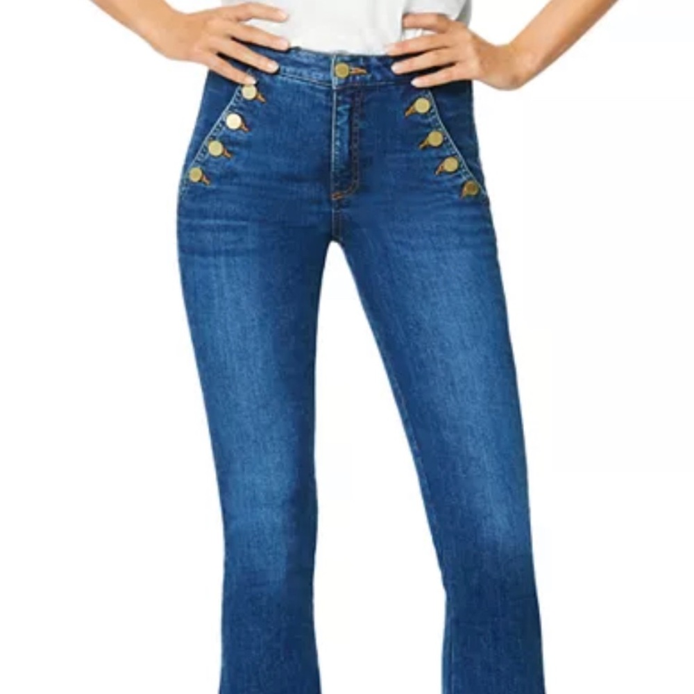 Ramy Brook Helena Flared Leg Sailor Jeans